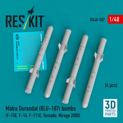 Reskit 48507 Matra Durandal (BLU-107) bombs (4 pcs.) 1/48