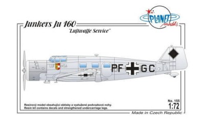 Planet Models PLT155 Junkers Ju 160 &quot;Luftwaffe service&quot; 1/72