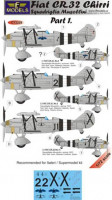 Lf Model C72229 Decals Fiat CR.32 Chirri Squadr.Musollini I. 1/72