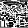 Eduard 48132 Bucaneer interior AIR