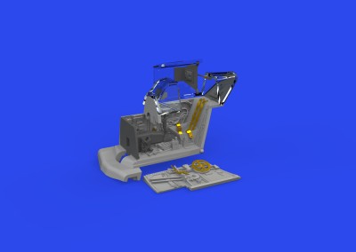 Eduard 672327 BRASSIN Bf 109F cockpit PRINT (EDU) 1/72