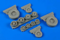 Wheelliant 148011 F-14A Tomcat weighted wheels 1/48