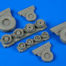 Wheelliant 148011 F-14A Tomcat weighted wheels 1/48