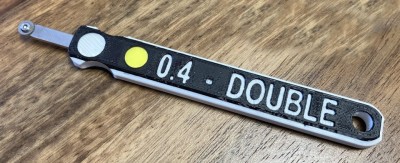Be Izzi BIZRIVD040 Riveter 0.40 mm DOUBLE (for 1/72)