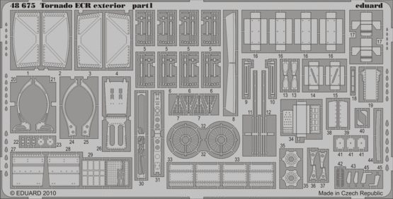 Eduard 48675 Tornado ECR exterior