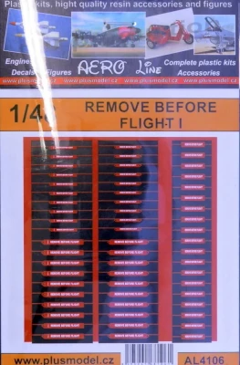 Plusmodel AL4106 Remove Before Flight I. 1/48