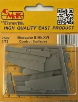 CMK SP7502 Mosquito B Mk.XVI Control Surfaces (AIRFIX) 1/72