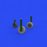 Eduard 648673 BRASSIN Sabre F.4 wheels 1/48
