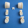 Pavla Models U48-20 Harrier/Sea Harrier engine air intakes and exhaust nozzles for kit Airfix 1:48