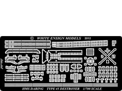 White Ensign Models PE 0797 TYPE 45 DESTROYER 1/700
