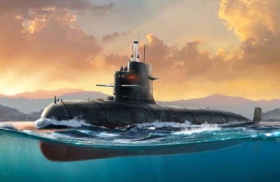 Hobby Boss 83518 Китайская подводная лодка Type 039 Song Class 1/350