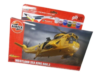 Airfix 55307B Westland Sea King HAR.3 (gift or starter set with paints, paint brush and poly cement) 1/72