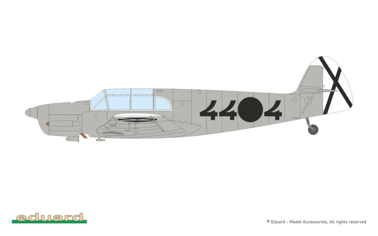 Eduard 3405 Bf 108 (Weekend Edition) 1/32