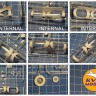 KV Models 48022 JAS 39 Gripen Twin Seater (ITALERI #2664) + маски на диски и колеса ITALERI EU 1/48