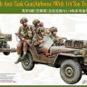 Bronco CB35170 British 6pdr Anti-Tank Gun (Airborne) with 1/4Ton Truck & Crew 1/35