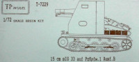 TP Model T-7229 15 cm SiG33 auf PzKpfw IB 1/72