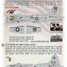 Print Scale 48-203 Boeing B-17 Flying Fortress Part 3 The complete set 1,5 leaf 1/48