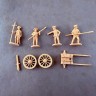 HAT 8344 American War of Independence American Artillery x 4 cannons and crew 1/72