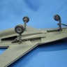 Metallic Details MDR48175 Mikoyan MiG-29 Landing gears (designed to the used with Great Wall Hobby kits) 1/48
