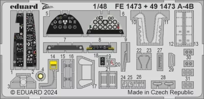 Eduard FE1473 A-4B (H.2000/HAS) 1/48