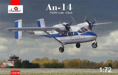 Amodel 72379 An-14 NATO code 'CLOD' (blue) 1/72
