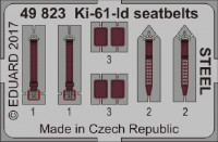 Eduard 49823 Ki-61-Id seatbelts STEEL 1/48