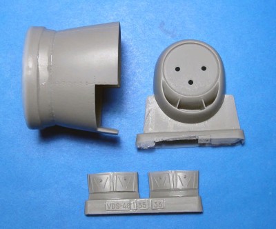 Vector VDS48-136 F6F-3(поздний)/-5 Hellcat капот (Eduard) 1/48