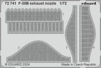 Eduard 72741 SET F-35B exhaust nozzle (TAM) 1/72