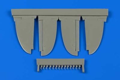 Aires 4711 Macchi C.202 (late) control surfaces (HAS) 1/48