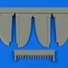 Aires 4711 Macchi C.202 (late) control surfaces (HAS) 1/48