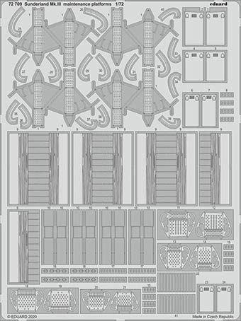 Eduard 72709 SET Sunderland Mk.III maintenance platforms (SP.H)