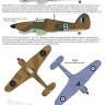Aims AIMS48P040 PR Hawker Hurricane conversion for any kit (designed to be used with Airfix, Arma Hobby, Hasegawa and Revell kits)[Mk.I Mk.IIb Mk.IIc] 1/48