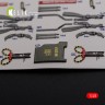 Reskit K48089 F-4J 'Phantom II' Interior 3D (ACAD) 1/48