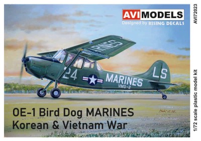 Avi Models 72023 OE-1 Bird Dogs MARINES Korean &amp; Vietnam War 1/72