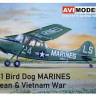 Avi Models 72023 OE-1 Bird Dogs MARINES Korean & Vietnam War 1/72