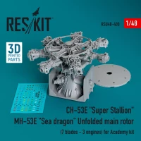 Reskit U48400 CH-53E Super Stallion, MH-53E Sea Dragon unf. 1/48