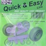CMK Q72298 P-40 wheels - diamond & hole tread (SP.HOBBY) 1/72