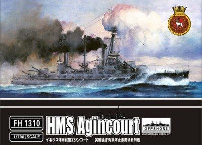Flyhawk FH1310 Battleship HMS Agincourt 1/700