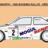 Reji Model 43109 Ford Escort RS Cosworth Bohemia Rallye 1999 1/43