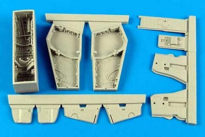 Aires 4579 F-4B/N Phantom II wheel bays 1/48