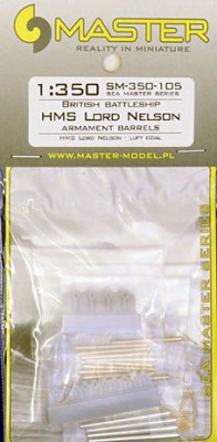 Master SM-350-105 1/350 HMS Lord Nelson armament set (48 pcs.)