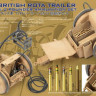 AFV Club AF35264 British ROTA Trailer with 2 Pounder Ammunition Set 1/35