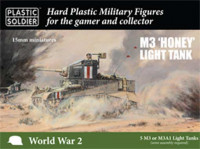 Plastic Soldier WW2V15033 Stuart Honey (15 mm)