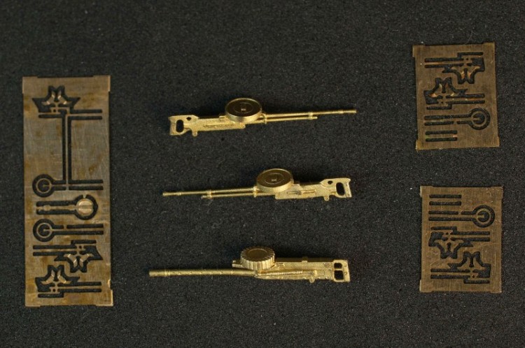 Mini World A7279 Polish set of guns for PZL P.37 'Los' 1/72