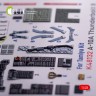Reskit K48132 A-10A - interior 3D (TAM) 1/48