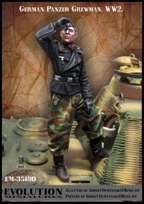Evolution Miniatures 35180 German Panzer Grewman WW2 1/35