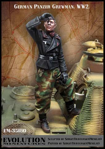 Evolution Miniatures 35180 German Panzer Grewman WW2 1/35