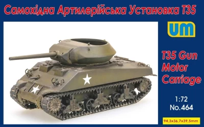 UniModel UMM-72464 T35 Gun Motor Carriage 1/72