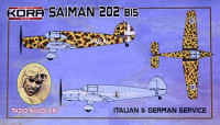 Kora Model KPK72102 Saiman 202bis Italian&German Service 1/72