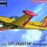 Kovozavody Prostejov 72212 SIAI SF-260D/W 'European Users' (4x camo) 1/72
